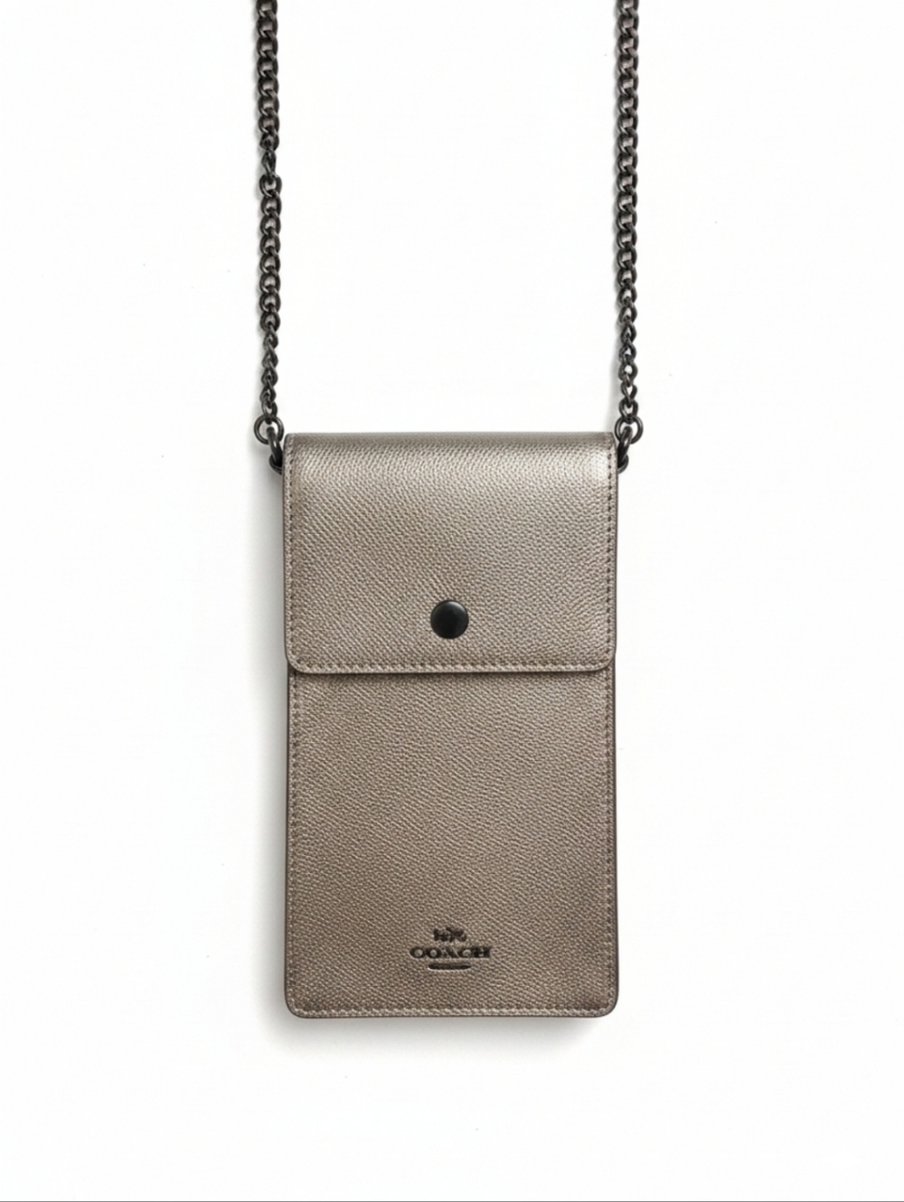 Coach Metallic Gold Phone Crossbody
